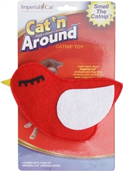Cat N` Around Felt Bird Catnip Toy