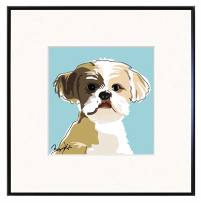 Framed Print: Shih Tzu