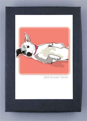 Jack Russell Terrier - Grrreen Boxed Notes