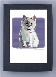 Siberian Cat - Grrreen Boxed Notes