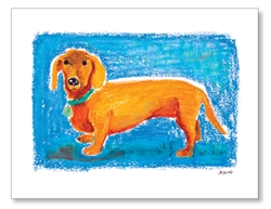 Dachshund Stand Side