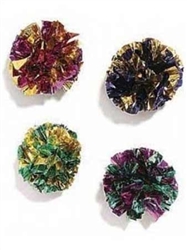 Spot Mylar Ball Cat Toy Multi-Color 1.5 In 4 Pack