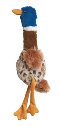 Skinneeez Dog Toy Plus Duck Multi-Color 15 In