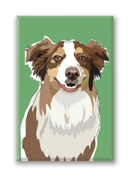 Aussy Cattle Dog Fridge Magnet