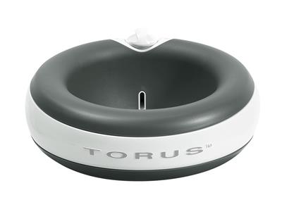 TORUS™ Water Bowl - 2-Liter - CHARCOAL (1/2 Gallon)