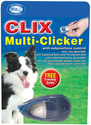 thumbnail image 2 of Clix Multi Clicker For Dog Training – Fun Reward-Based Training Tool (Model COA25760) 2 of 5