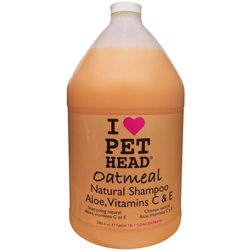 Pet Head Oatmeal Shampoo 1 gal Natural Oatmeal