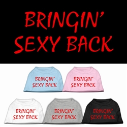 Bringin' Sexy Back Screen Print Shirts