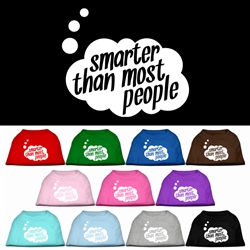 Smarter then Most People Screen Print Shirt