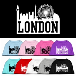 London Skyline Screen Print Shirt