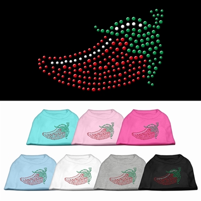 Rhinestone Chili Pepper Shirts