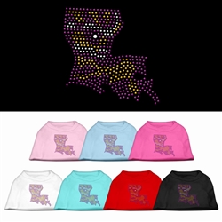Louisiana Rhinestone Shirts