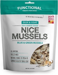 The Honest Kitchen Dog Freeze Dried Mussels 2 oz.