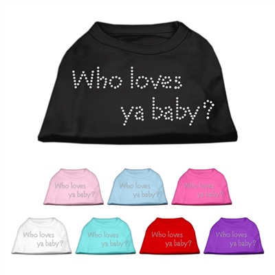 Who Loves Ya Baby? Rhinestone Shirts