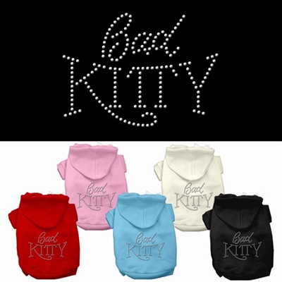 Bad Kitty Rhinestud Hoodie