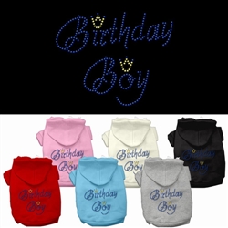 Birthday Boy Rhinestone Hoodies