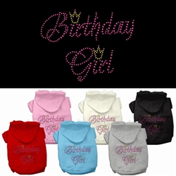Birthday Girl Rhinestone Hoodies
