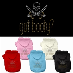 Got Booty Rhinestone Hoodies
