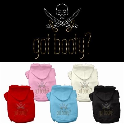 Got Booty Rhinestone Hoodies