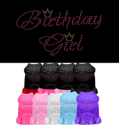 Birthday Girl Rhinestone Dresses