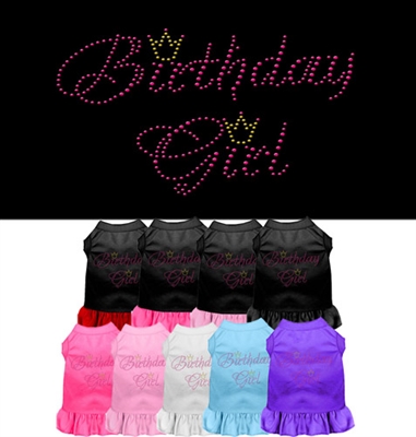 Birthday Girl Rhinestone Dresses