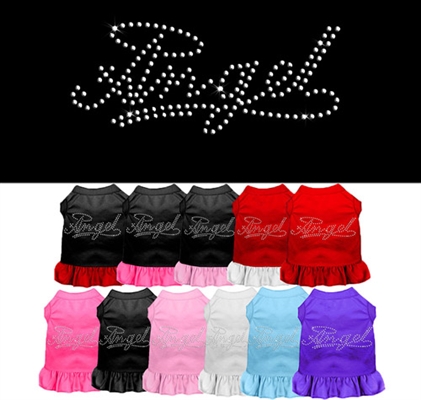 Rhinestone Angel Dress