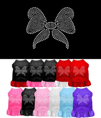 Rhinestone Bow Dresses