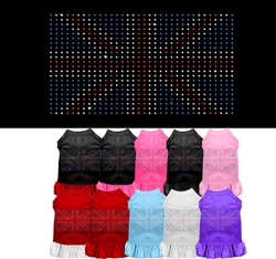 Rhinestone British Flag Dress