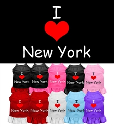 I Heart New York Screen Print Dress