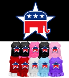 Republican Screen Print Dress