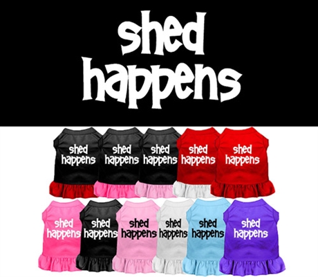 Shed Happens Screen Print Dress