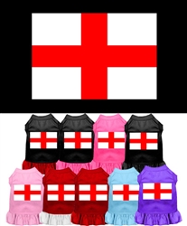 St. Georges Cross Screen Print Dress