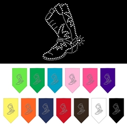 Boot Rhinestone Bandana