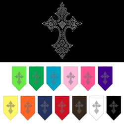 Cross Rhinestone Bandana