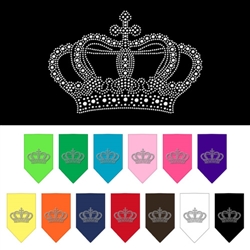 Crown Rhinestone Bandana