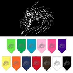 Dragon Rhinestone Bandana