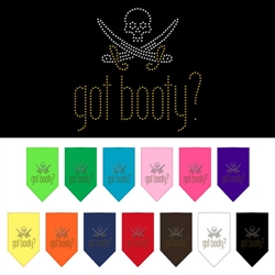 Got Booty Rhinestone Bandana