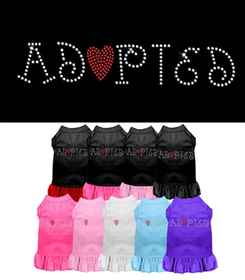 Adopted Rhinestone Dress