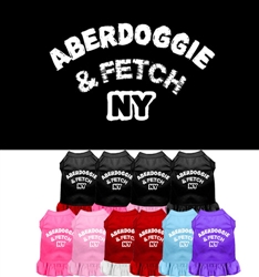 Aberdoggie NY Screen Print Dress