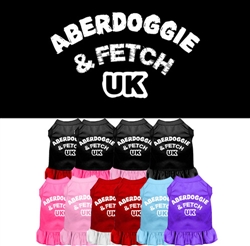 Aberdoggie UK Screen Print Dress