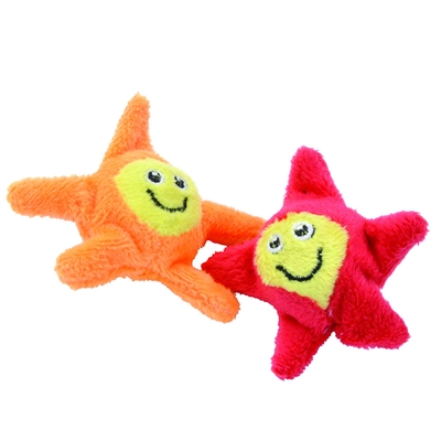 Bergan 2.75" Bouncy Stars - Turbo™ Bouncing Cat Toys - 2 pk