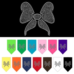 Bow Rhinestone Bandana