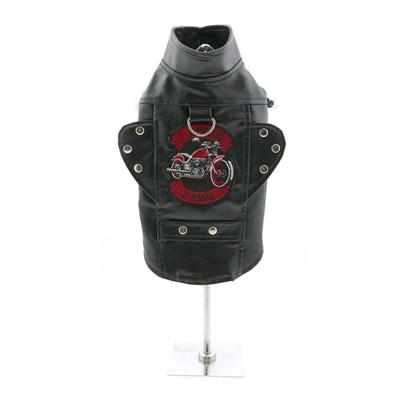 Biker Dawg Motorcycle Jacket - Black