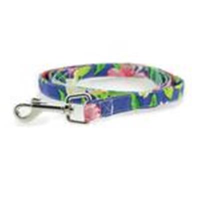 Blue Lagoon Hawaiian Hibiscus Dress w/ Leash & D-Ring
