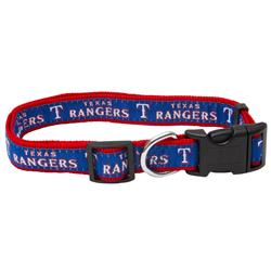Texas Rangers Dog Collar