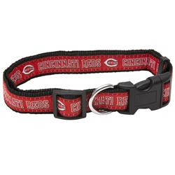 Cincinnati Reds Dog Collar