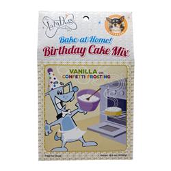 Bake-At-Home Vanilla Cake Mix with Sprinkles and Frosting