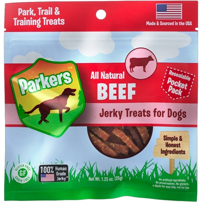 Parkers Beef Jerky Pocket Pack (1.25oz)