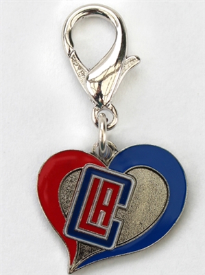 LA Clippers NBA Dog Collar Charm