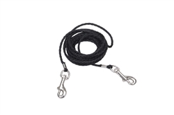 Coastal Poly Cat Tie Out Black 1-8 in x 10 ft